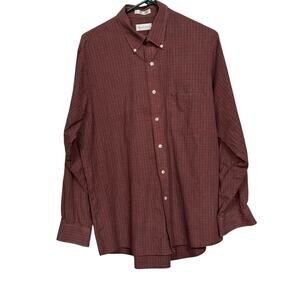 Van Heusen Mens Shirt 16 - 16.5 34/35 Large‎ Long Sleeve Career Office Corporate